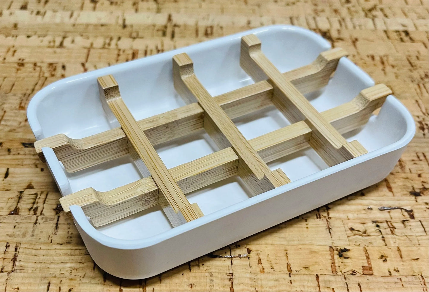 Bamboo Fiber Soap Dish